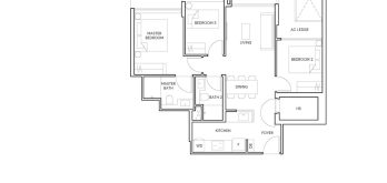 terra-hill-floor-plan-3-bedroom-Type-C1-singapore